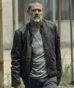 The Walking Dead S09 Negan Leather Jacket