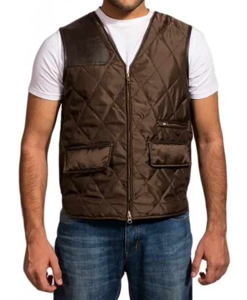 The Walking Dead The Governor Brown Satin Vest