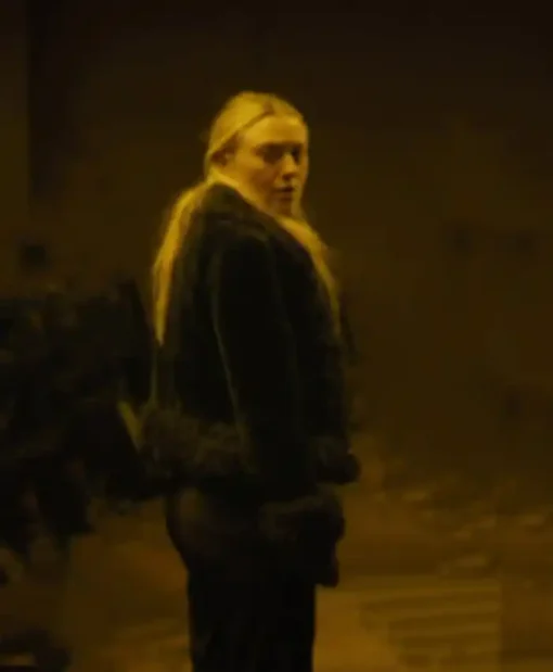 The Watchers Dakota Fanning Leather Jacket