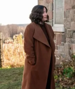 The Way Home Chyler Leigh Brown Coat