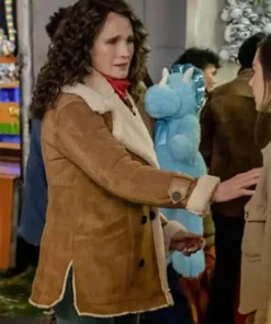 The Way Home Del Landry Brown Leather Jacket