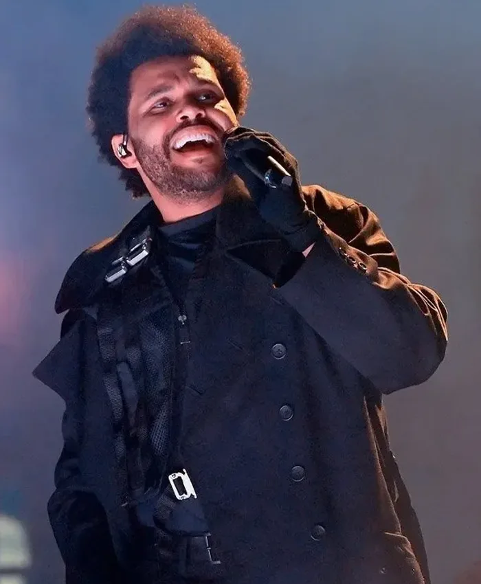 The Weeknd SoFi Stadium Black Coat LJB