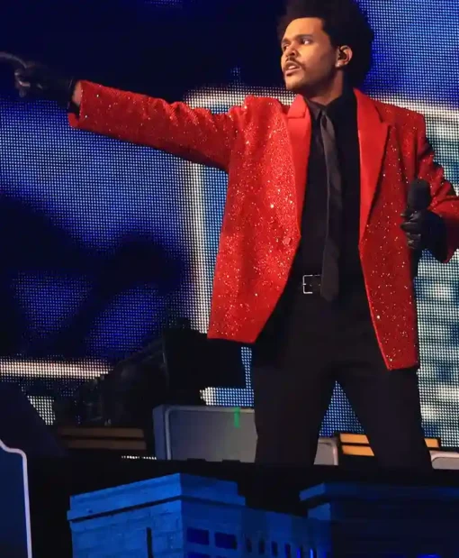 The Weeknd Super Bowl Pepsi LV Halftime Show Blazer