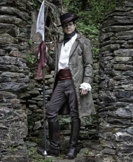 The Wheel Of Time Barney Harris Wool Long Grey Coat