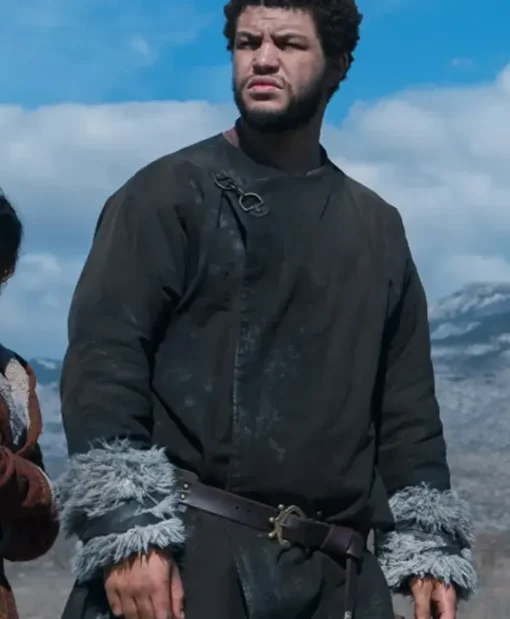 The Wheel Of Time Marcus Rutherford Black Leather Coat