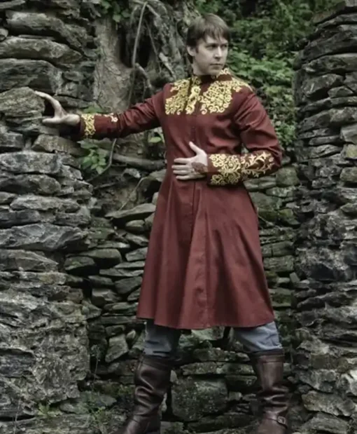 The Wheel of Time Josha Stradowski Red Wool Coat