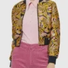 The Wilds Fatin Jadmani Floral Bomber Polyester Jacket