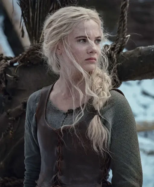The Witcher Season 02 Brown Ciri Vest