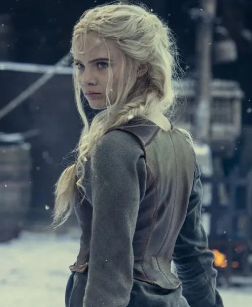 The Witcher Season 2 Brown Ciri Vest