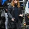 The Woman In The Window Amy Adams Black Parachute Coat on Sale