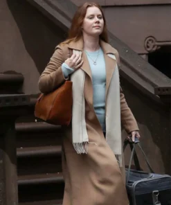 The Woman In The Window Amy Adams Brown Wool Coat