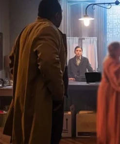 The Woman In The Window Detective Little Brown Coat