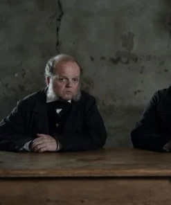 The Wonder Dr McBrearty Black Wool Coat