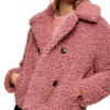 The Young and The Restless Alyvia Alyn Lind Pink Sherpa Jacket