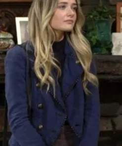 The Young and The Restless Faith Newman Blue Jacket