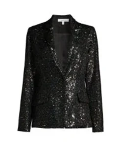 The Young and The Restless Sally Spectra Black Sequin Blazer