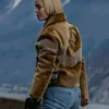Theresa Frostad Eggesbo Ragnarok TV Series Saxa Jutul Brown Faux Fur Jacket