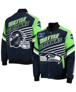 Tiara Haag Seattle Seahawks Printed Jacket