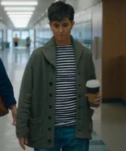 Tig Notaro Your Place or Mine 2023 Wool Coat