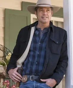 Timothy Olyphant Justified Sherpa Jacket