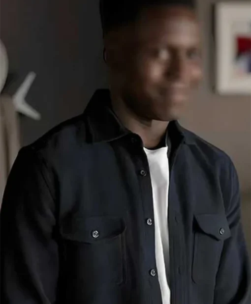 Toheeb Jimoh Ted Lasso Cotton Black Jacket