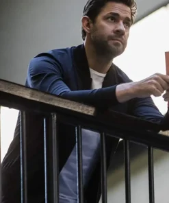 Tom Clancy’s Ryan Blue Bomber Cotton Jacket