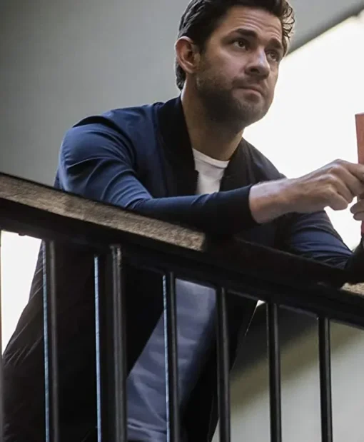 Tom Clancy’s Ryan Blue Bomber Cotton Jacket