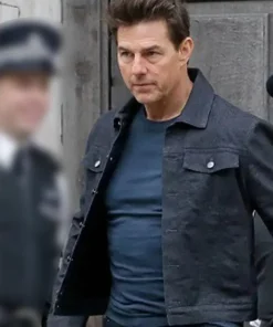Tom Cruise Mission Impossible 6 Blue Cotton Jacket
