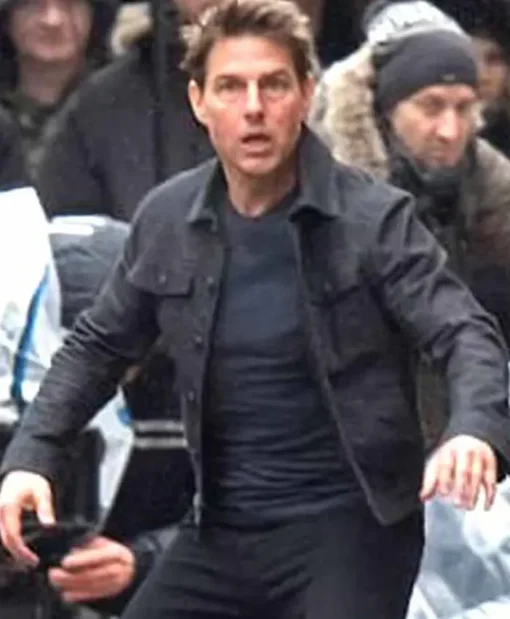 Tom Cruise Mission Impossible 6 Cotton Blue Jacket