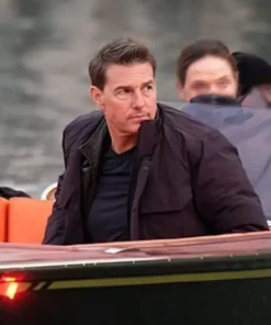 Tom Cruise Mission Impossible Cotton Black Jacket