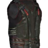 Tom Hardy The Dark Knight Rises Batman Bane Leather Vest For Men