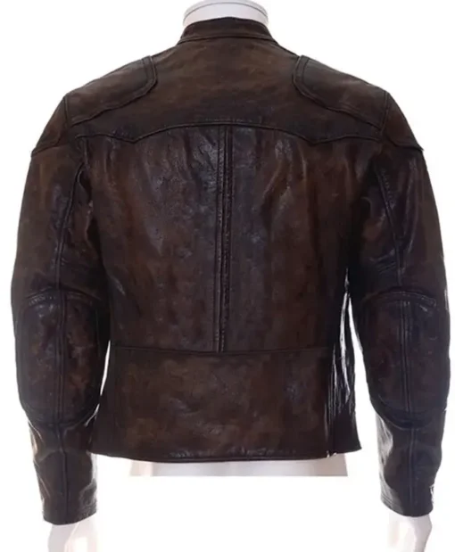 Tom Hardy Venom Brown Motorcycle Jacket