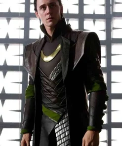 Tom Hiddleston Loki Leather Coat Costume