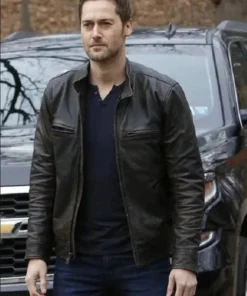 Tom Keen TV Series Ryan Eggold The Blacklist Real Leather Black Jacket