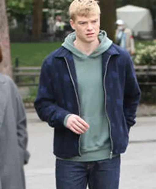 Tom Rhys Harries Suspicion Blue Jacket
