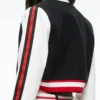 Top Chef Kristen Kish Cropped Varsity Jacket Sale