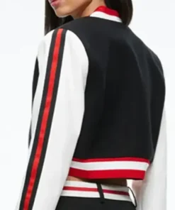Top Chef Kristen Kish Cropped Varsity Jacket Sale