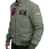 Top Gun 2 Capt. Pete Maverick Tom Cruise MA-1 Flight USS Galveston Jacket
