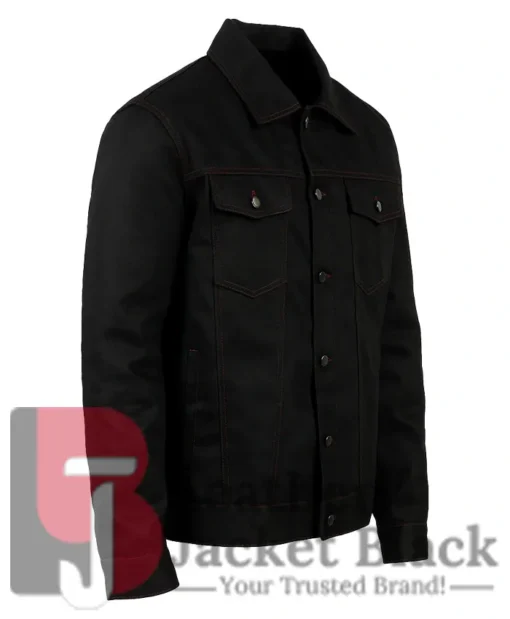 Top Gun Conan O’Brien Event Black Trucker Denim Jacket