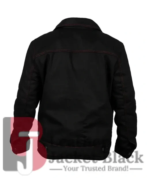 Top Gun Conan O’Brien Event Trucker Black Denim Jacket