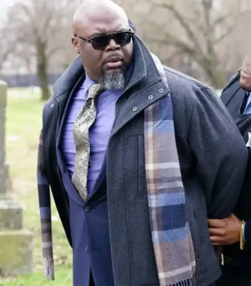Tory O. Davis The Chi Black Wool Coat