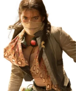 Transformers 5 The Last Knight Isabela Moner Green Cotton Jacket