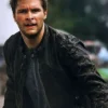Transformers Age of Extinction Jack Reynor Black Leather Jacket
