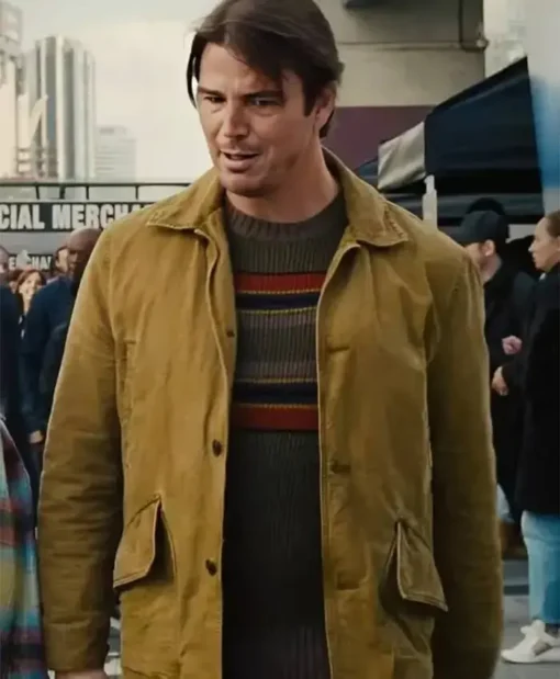 Trap 2024 Josh Hartnett Brown Cotton Jacket