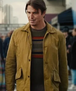 Trap Josh Hartnett Brown Cotton Jacket