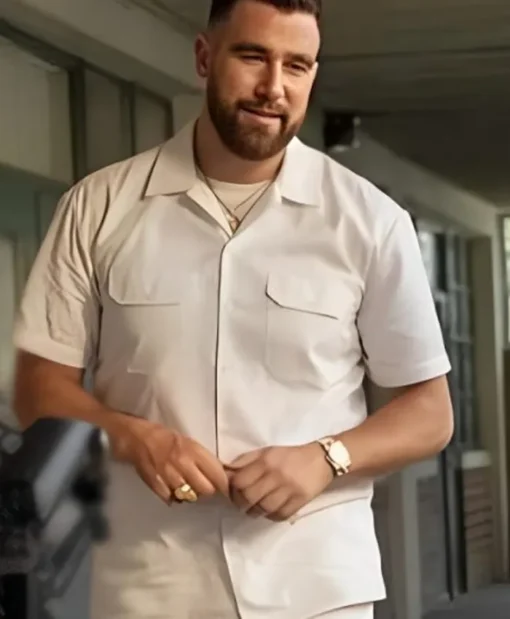 Travis Kelce Grotesquerie White Shirt