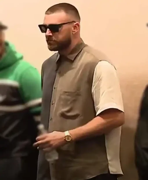 Travis Kelce Retirement Press Conference Shirt