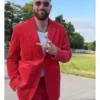 Travis Kelce Ring Ceremony Suit