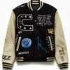 Travis Scott X Fragment Manifest Varsity Jacket