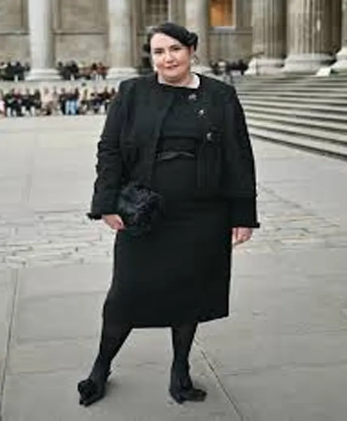 Treasure 2024 Lena Dunham Black Coat LJB